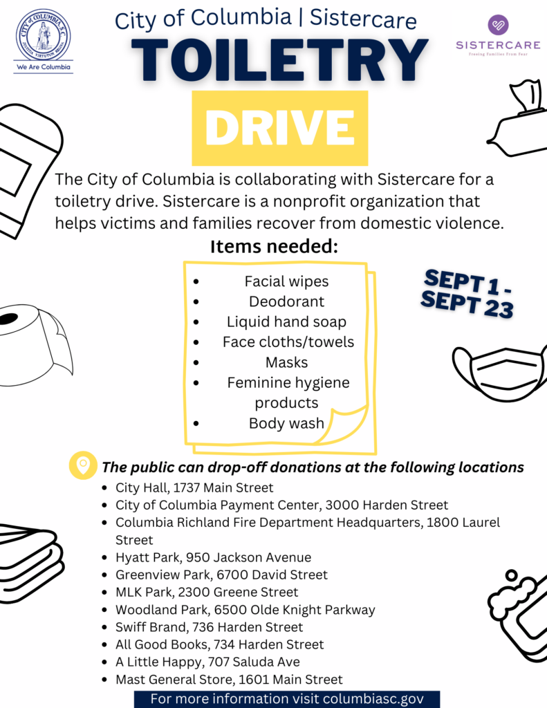 Toiletry Drive Flyer