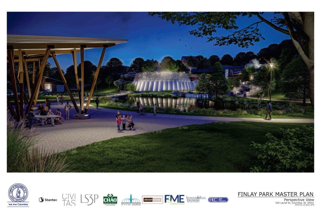 Finlay Park Revitalization Construction 2