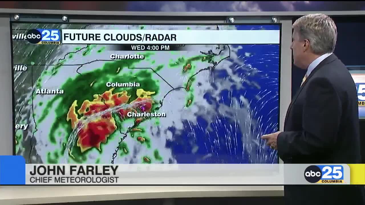 Chief Meteorologist John Farley tracking Idalia's impact on SC - ABC ...