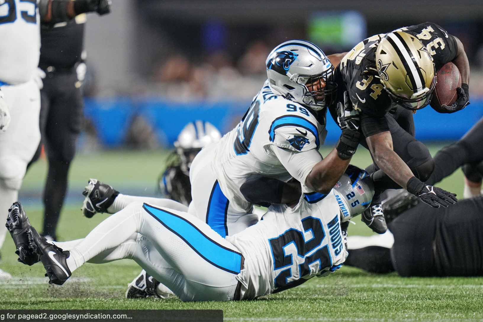 Tony Jones Jr. scores twice, Saints' defense shuts down Panthers' Bryce  Young in 20-17 win - ABC News