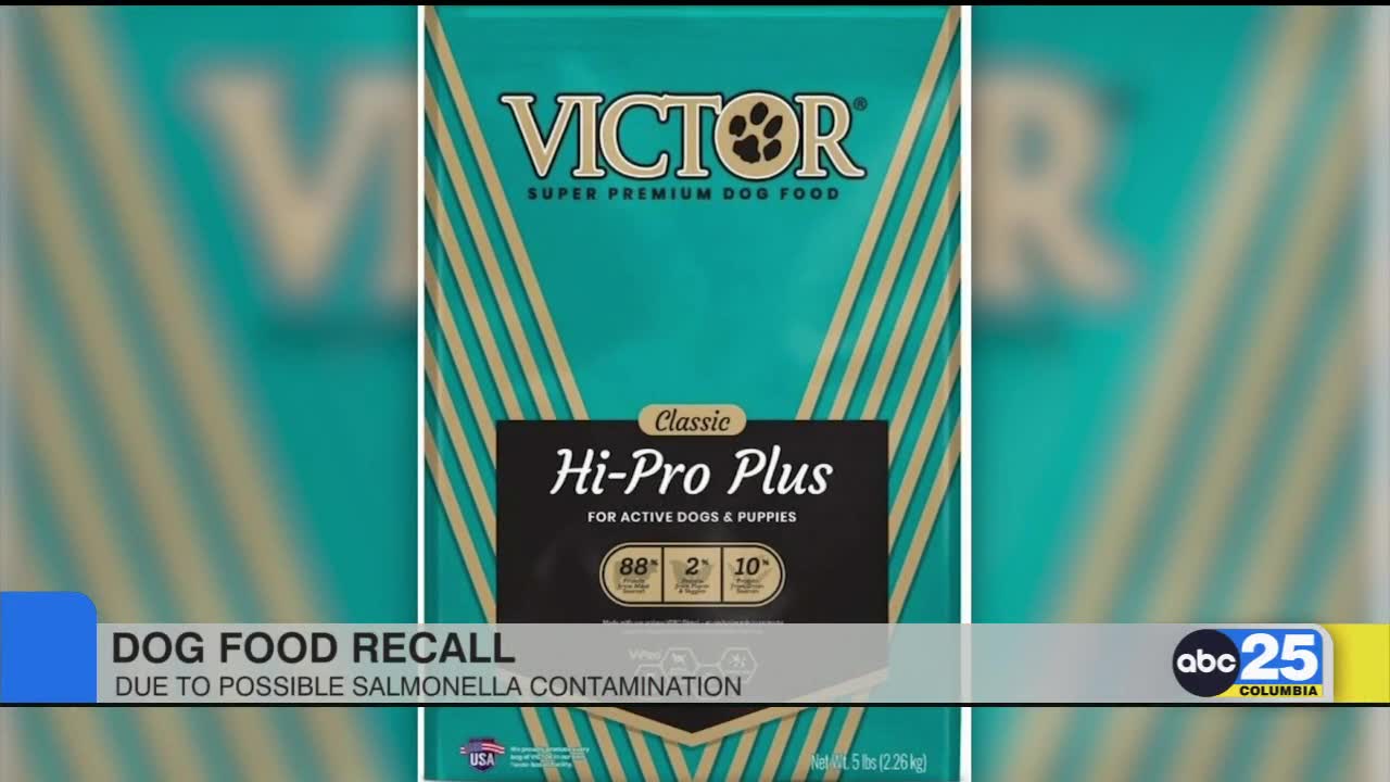 Dog Food being recalled over possible Salmonella ABC Columbia