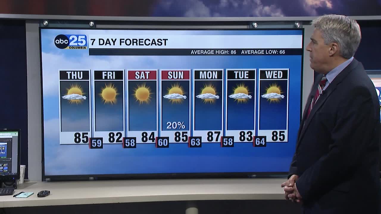 John Farley's Thursday Forecast ABC Columbia