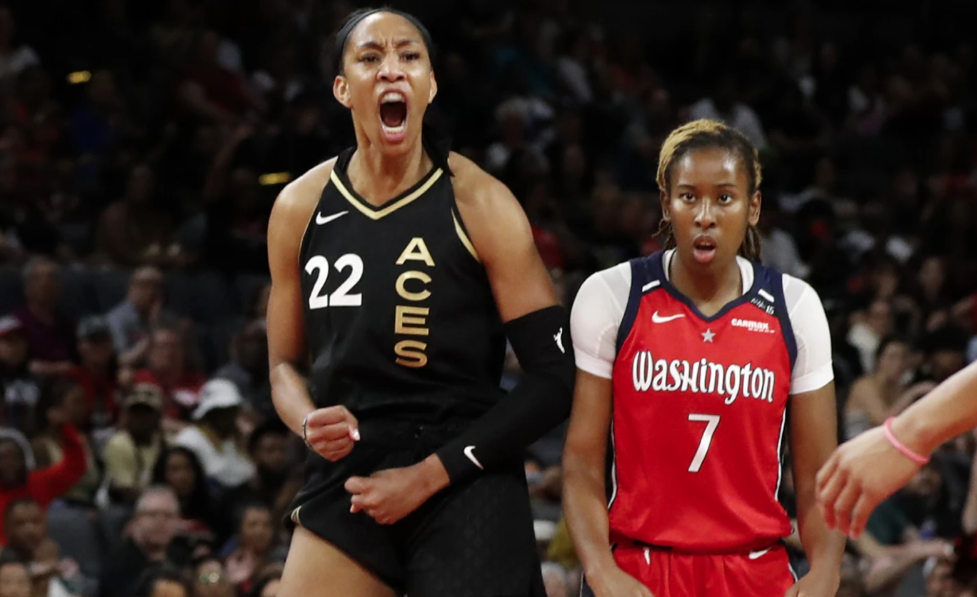 A’ja Wilson earns 16th career WNBA Western Conference Player of the ...