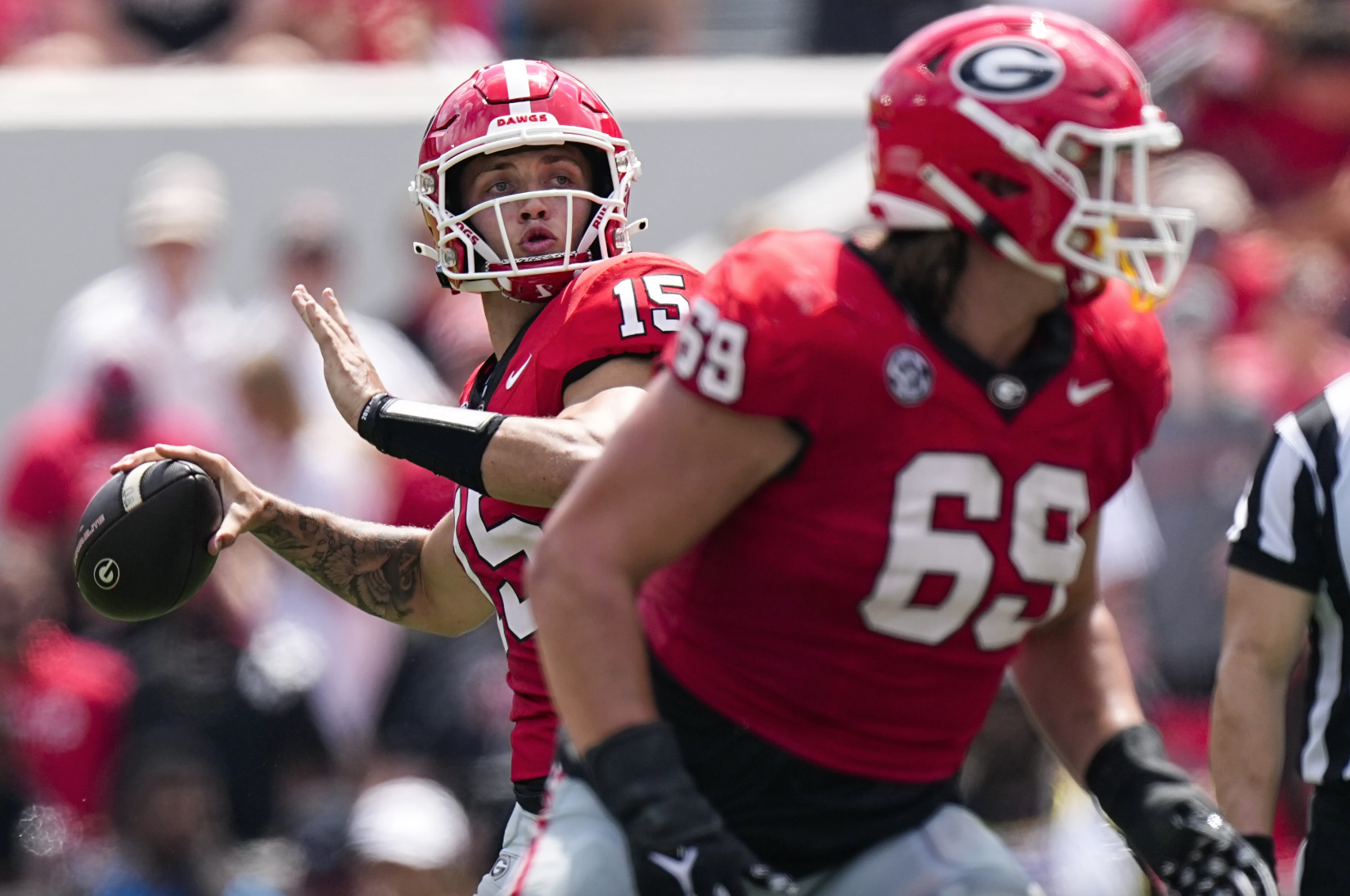 After de facto exhibition games, No. 1 UGA hosts USC in SEC opener