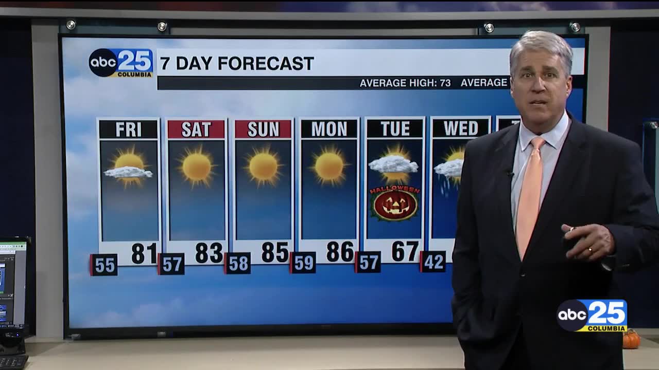 7 Day Forecast From Abc Columbia News Abc Columbia