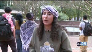 University Of South Carolina Students Held Rally In Support Of Palestine