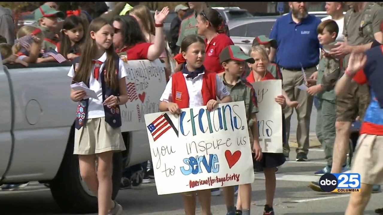 City of Columbia holds 45th Annual Veterans Day Parade ABC Columbia