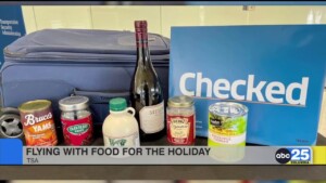 Flying With Food For The Holiday