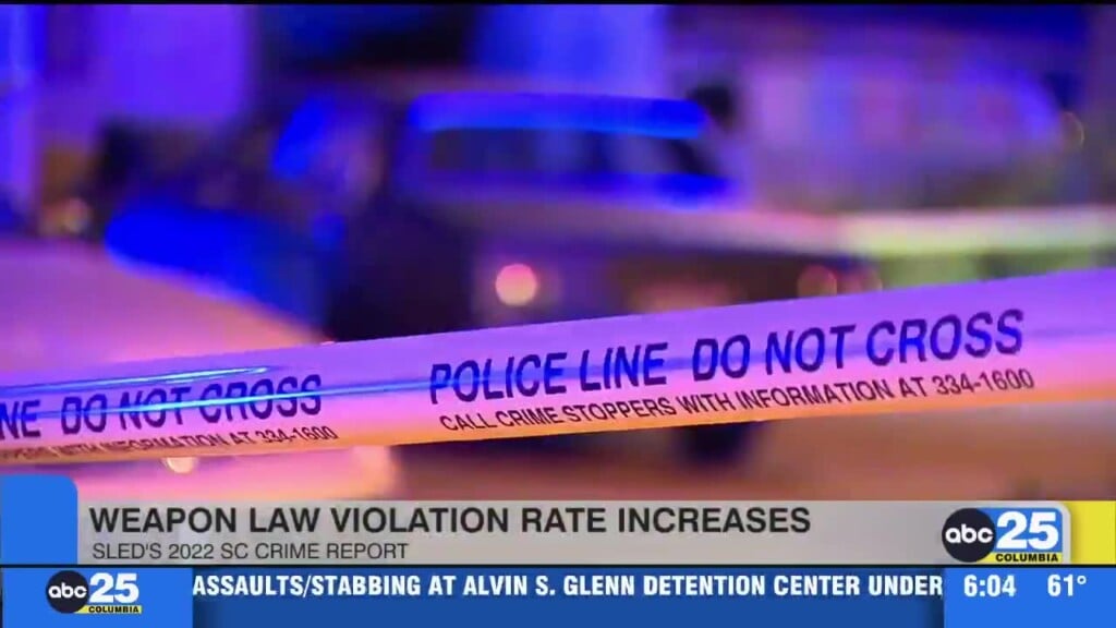 Sled Releases 2022 Crime In South Carolina Report