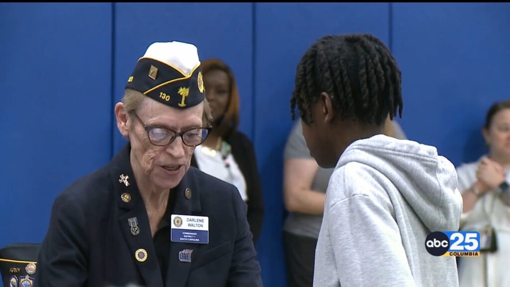 R. H. Fulmer Middle School Pays Tribute To Local Veterans