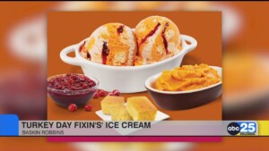 Baskin Robbins Releases Thanksgiving Themed Ice Cream
