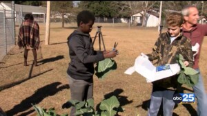 Gaston Branch Library New Community Garden
