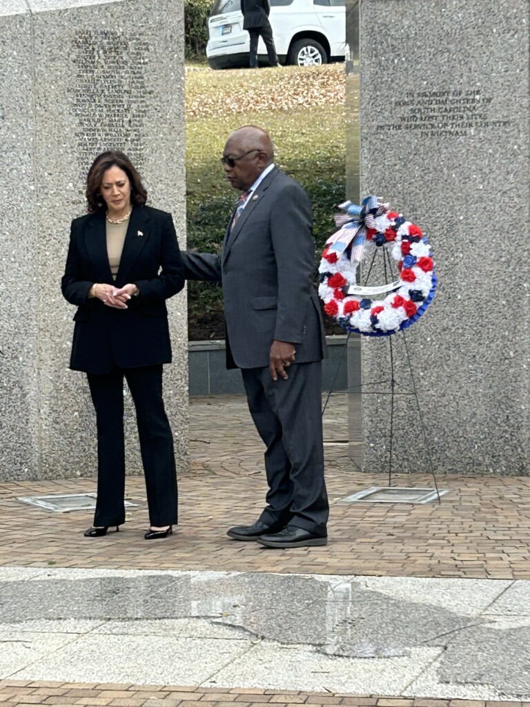 VP Harris and Rep. Jim Clyburn
