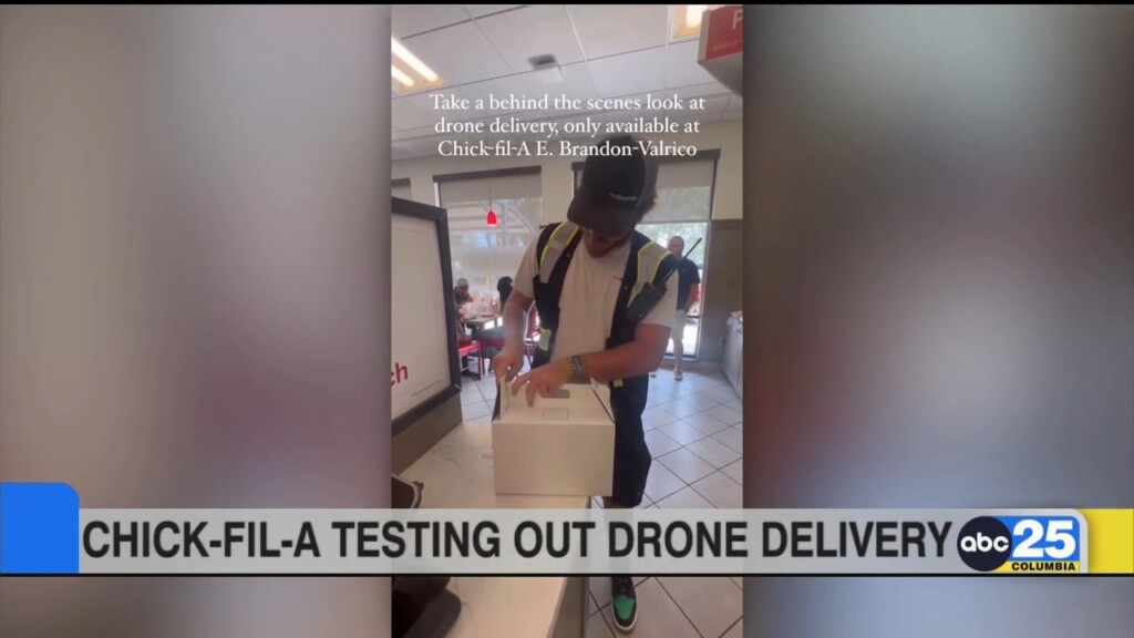 Chick Fil A Testing Out Drone Delivery
