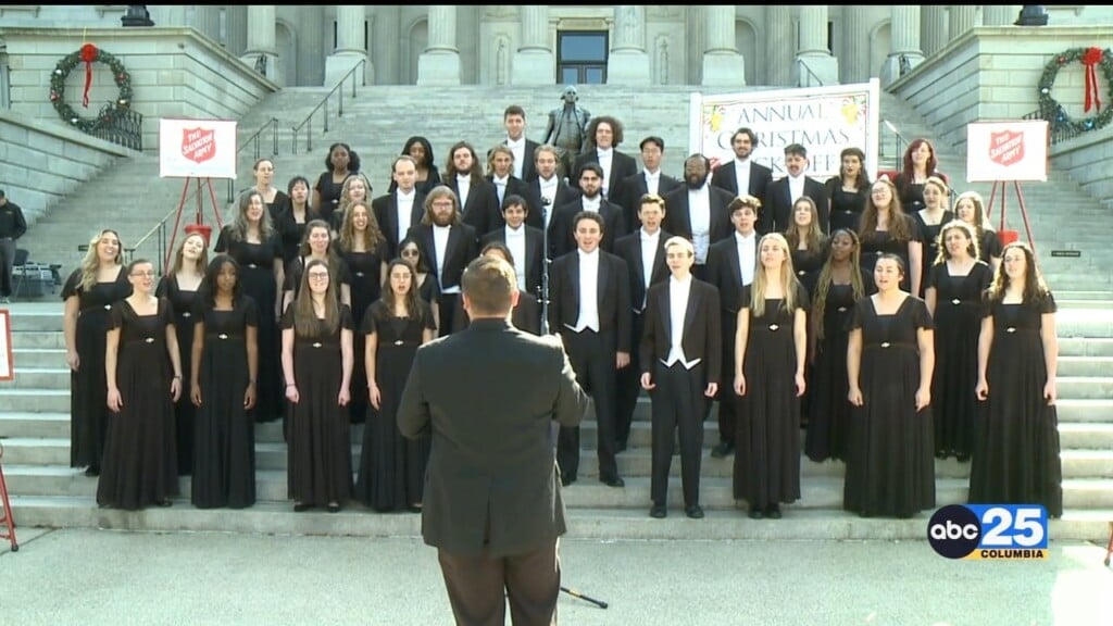 Salvation Army Of The Midlands Holds Annual Christmas Kick Off At The State House