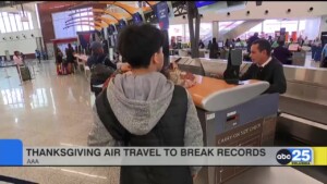 Thanksgiving Air Travel To Break Records