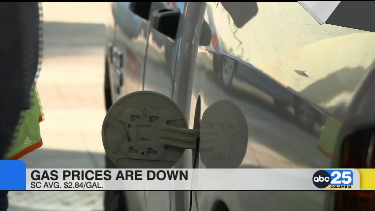 Gas prices in South Carolina continue to drop ABC Columbia