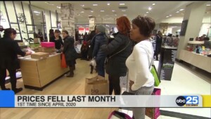 Inflation: Prices Fell Last Month