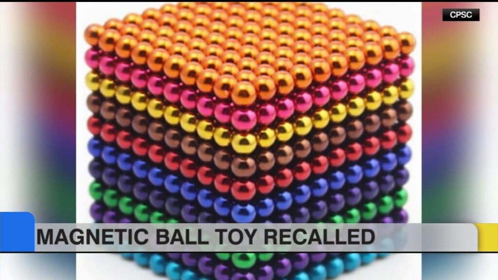 Magnetic ball toy recalled - ABC Columbia