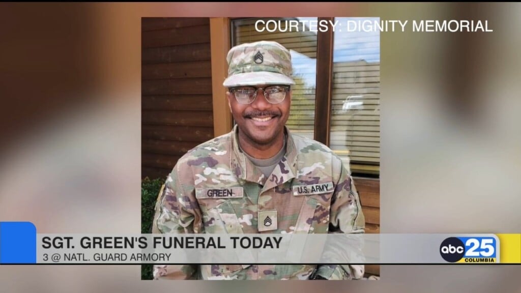 Sergeant Ricky Green Funeral Announcement