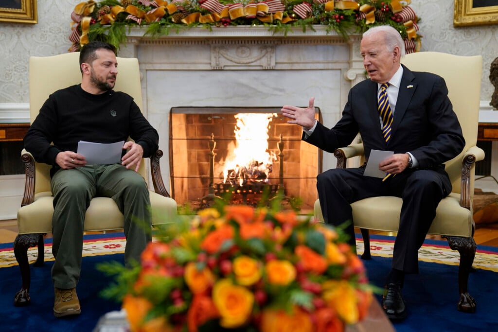 Volodymyr Zelenskyy, Joe Biden