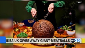 Ikea Uk Gives Away Giant Meatballs