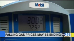 Falling Gas Prices May Be Ending
