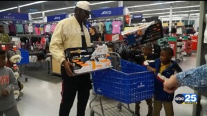 Legette Takes Kids On Shopping Spree