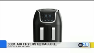 300k Air Fryers Recalled
