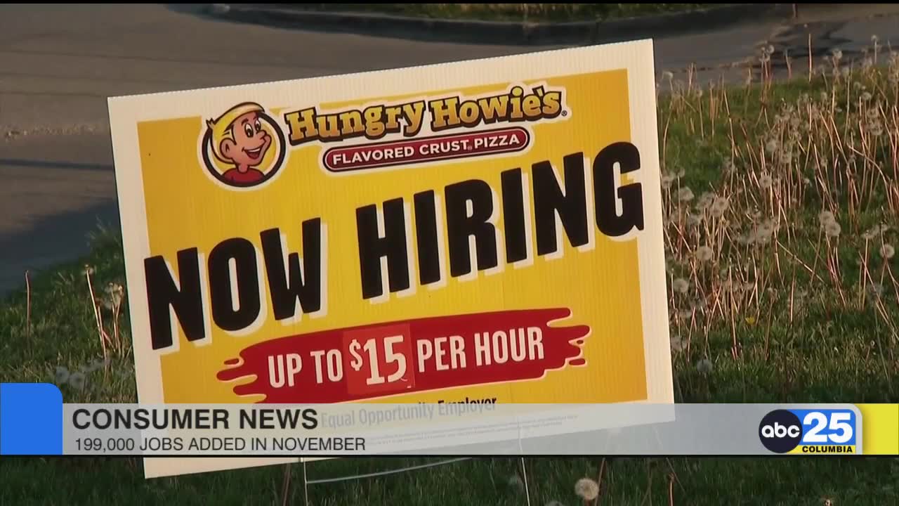 US economy up nearly 200 thousand new jobs ABC Columbia