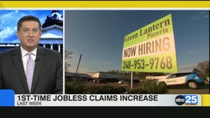 1st Time Jobless Claims Increase