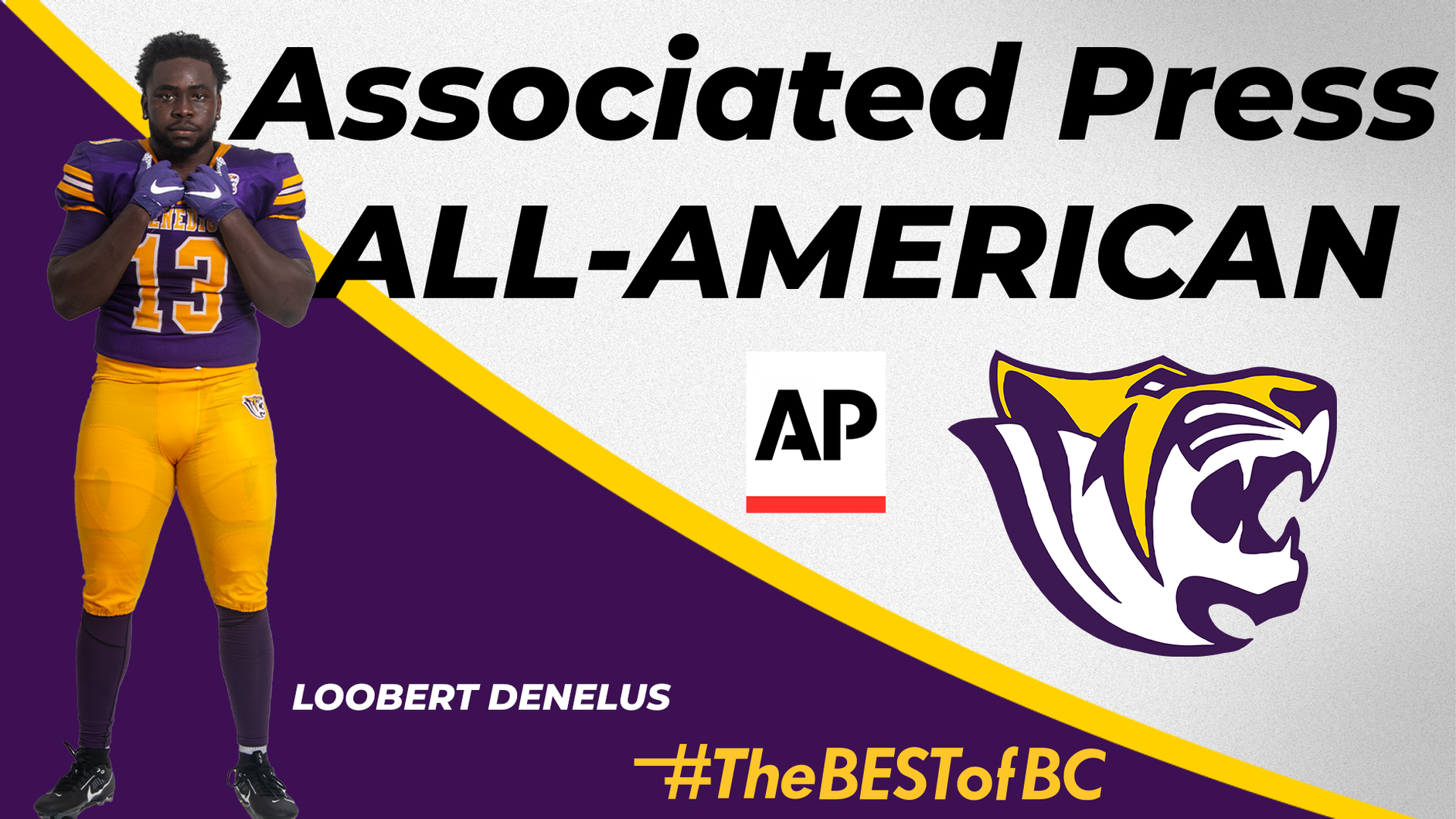 Benedict's Loobert Denelus named AP AllAmerican ABC Columbia