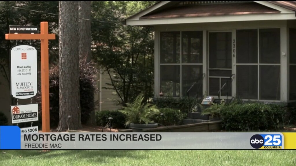 Mortgage Rates Increased
