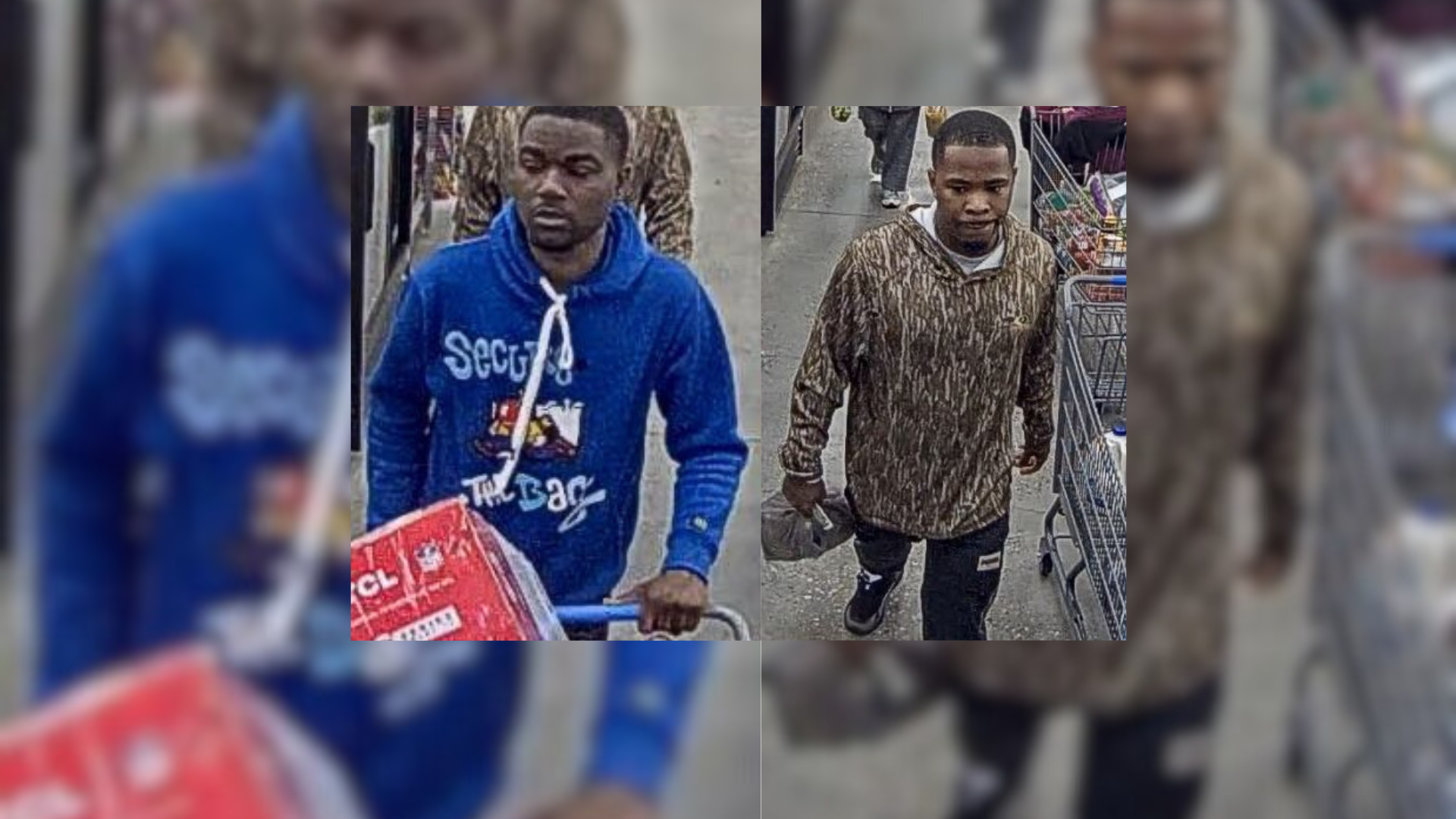 Lexington Police Searching For Two Men Accused Of Stealing From Walmart Abc Columbia 