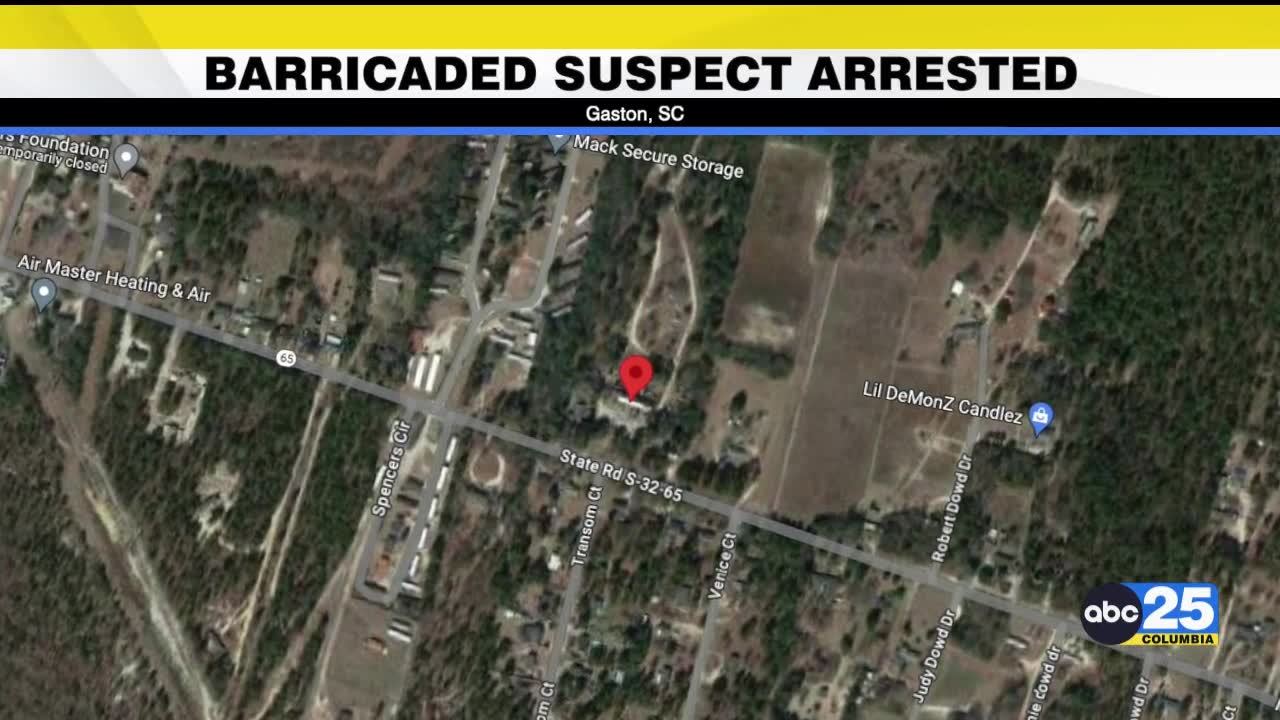 Gaston Police arrest barricaded suspect ABC Columbia