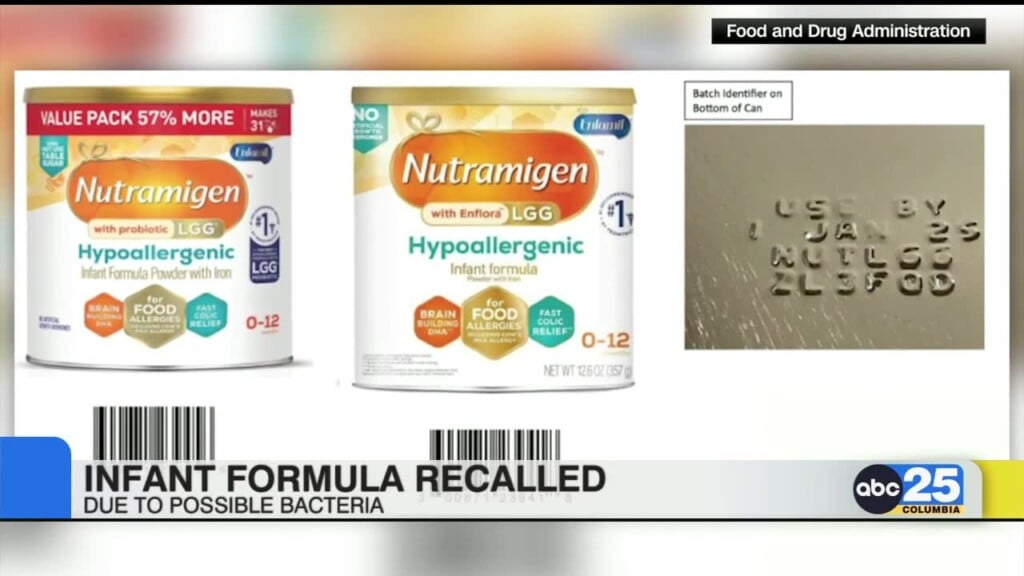 Infant Formula Recalled