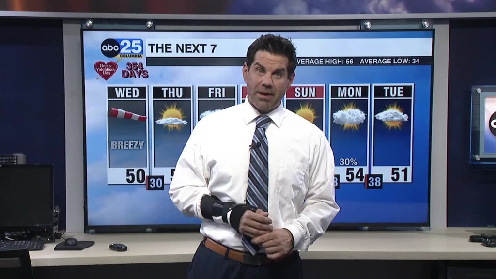 Tyler Ryan's Wednesday Forecast