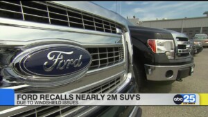 Ford Recall Nearly 2m Suvs
