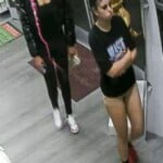 three alleged shoplifters