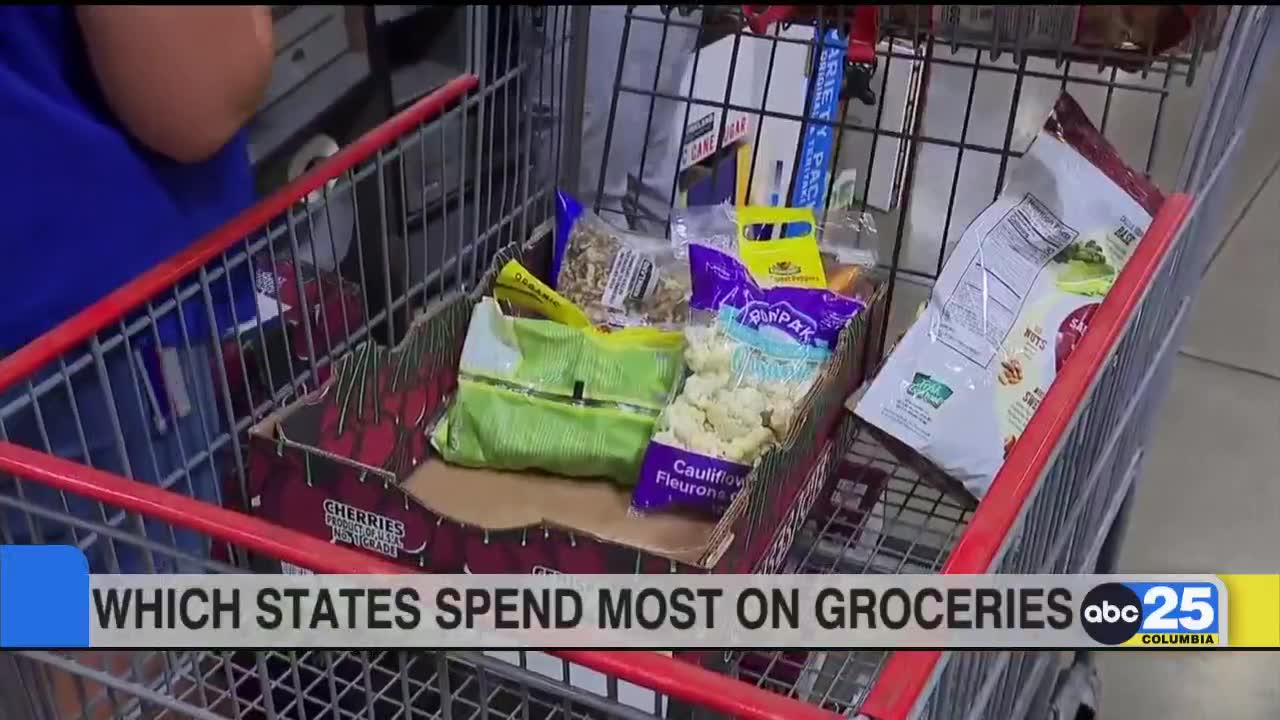 Which states spend most on groceries? - ABC Columbia