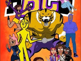 Benedict College art students comic book