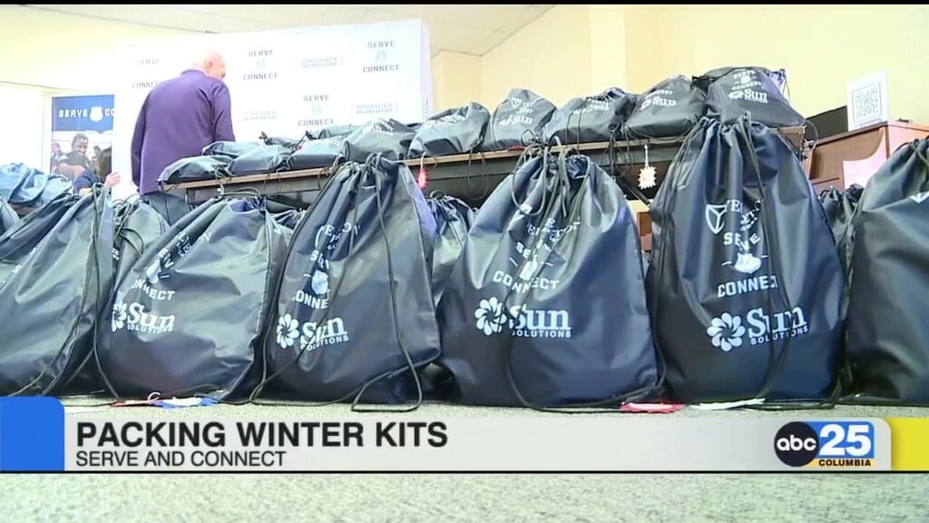 Serve And Connect Packing Winter Kits