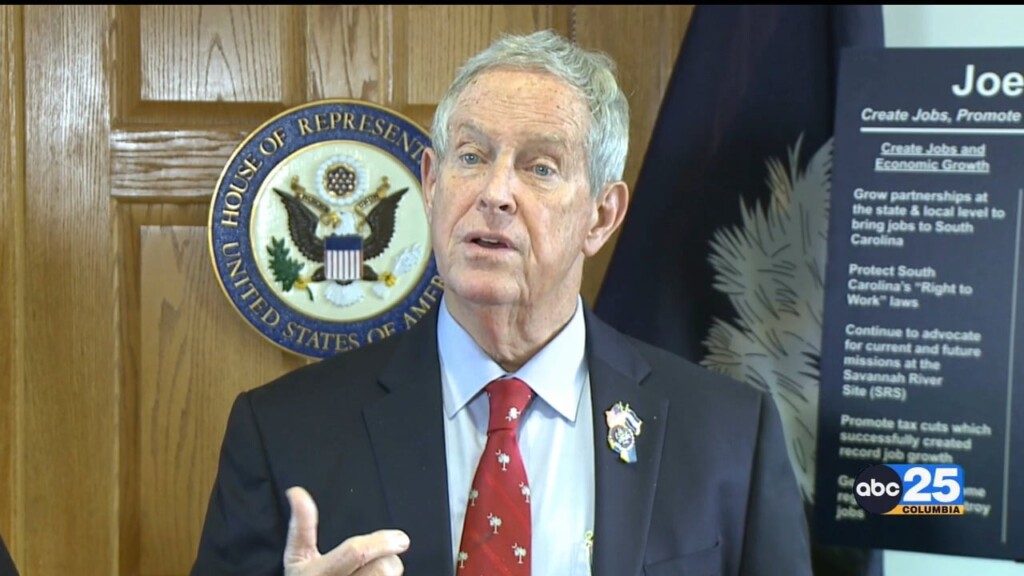 Rep. Joe Wilson Shares 2024 Agenda, Gives Thoughts On Presidential Race