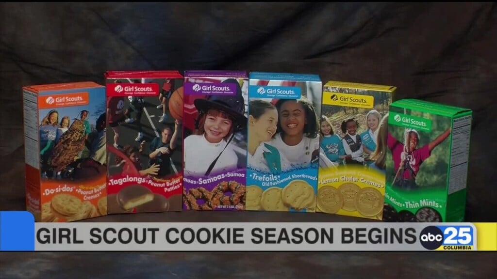 Girl scout cookie season begins ABC Columbia