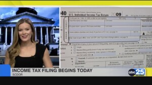 Income Tax Filing Begins Today