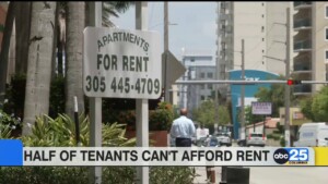 Half Of Tenants Can't Afford Rent