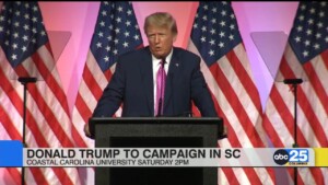 Donald Trump Visiting Sc