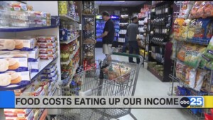 Food Costs Eating Up Our Income