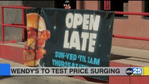 Wendy's To Test Price Surging