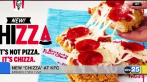 Kfc New "chizza"